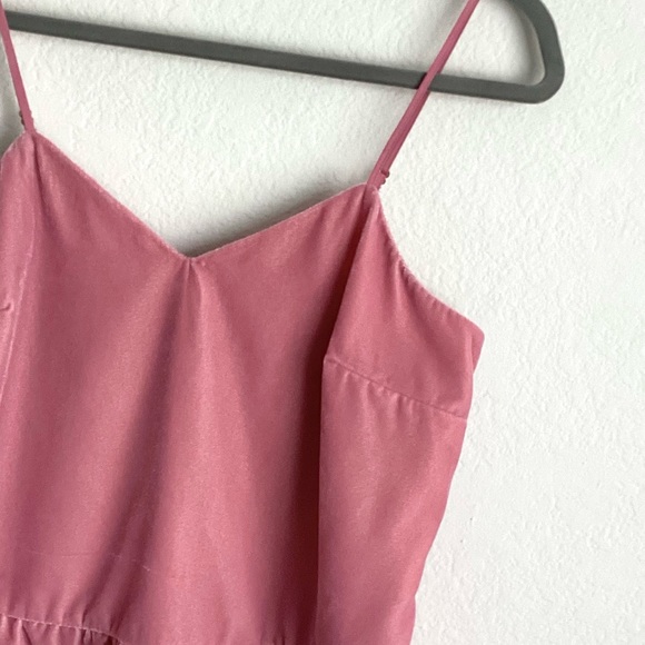 \J. Crew\ Velvet Peplum Top in Pink - Picture 2 of 12